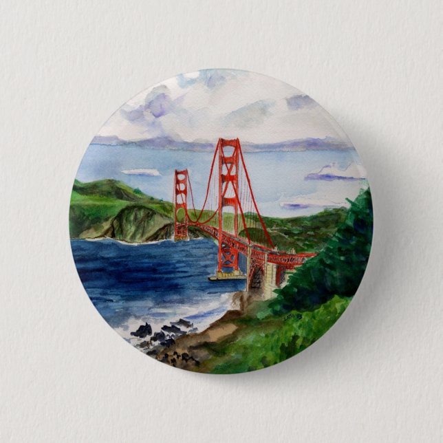 Golden Gate Bridge Button (Vorderseite)
