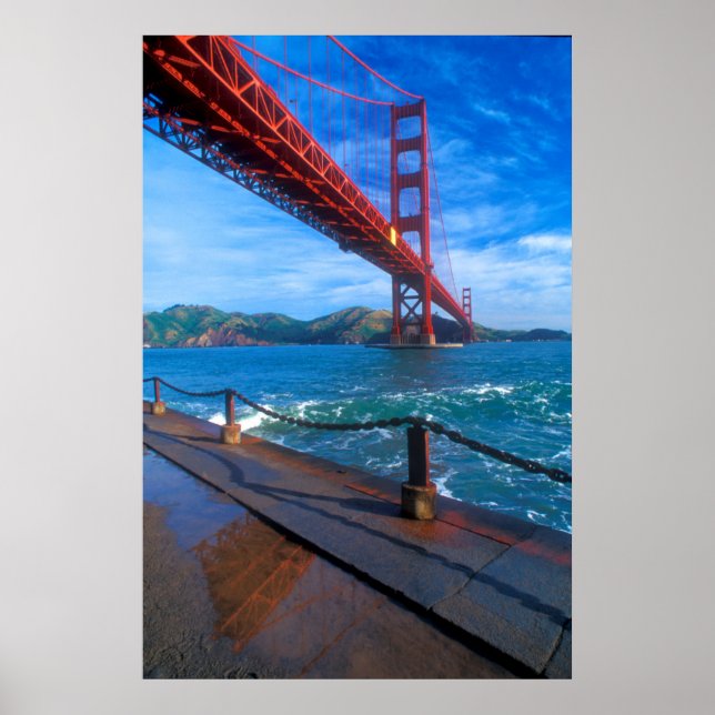 Golden Gate Bridge, California Poster (Vorne)