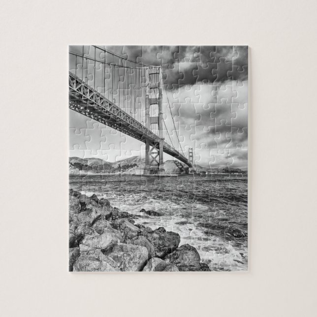 Golden Gate Bridge, California Puzzle (Vertikal)