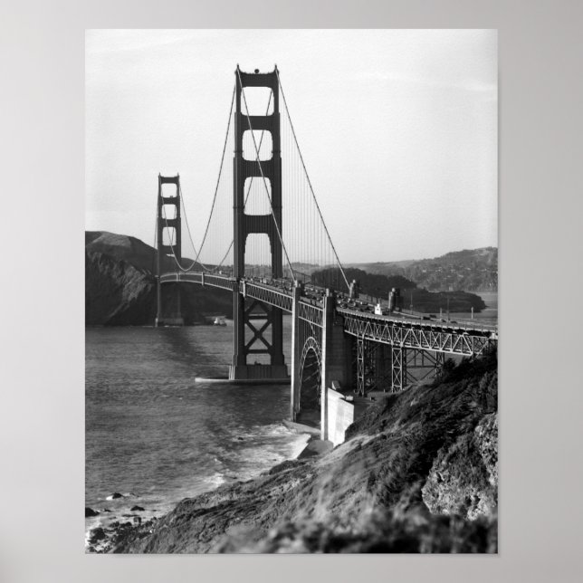 Golden Gate Bridge - Circa 1984 Poster (Vorne)