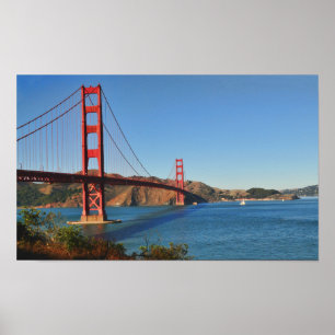 Golden Gate Bridge - Druck Poster