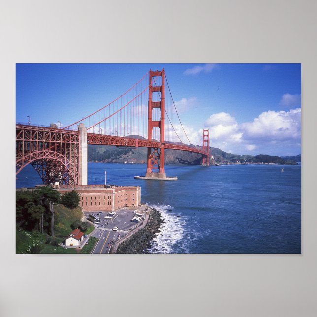 Golden Gate Bridge Film Image Poster (Vorne)