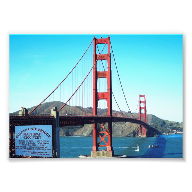 Golden Gate Bridge Fotodruck (Vorne)