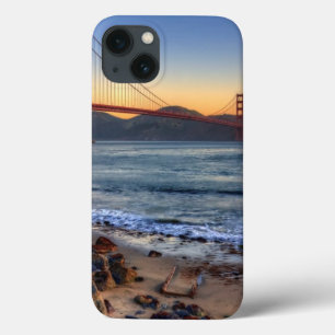 Golden Gate Bridge from San Francisco bay Trail. iPhone 13 Hülle