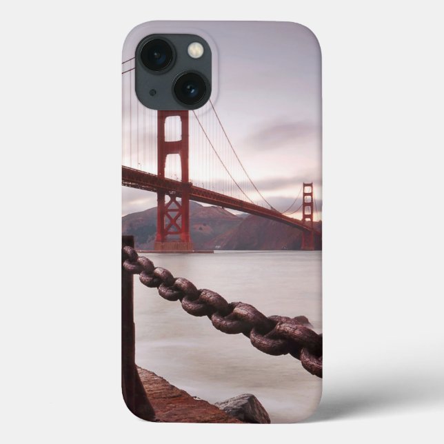 Golden gate bridge gegen Berge Case-Mate iPhone Hülle (Rückseite)