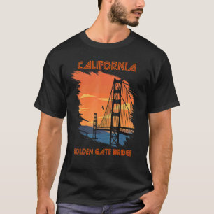 Golden Gate Bridge in Kalifornien San Francisco T-Shirt