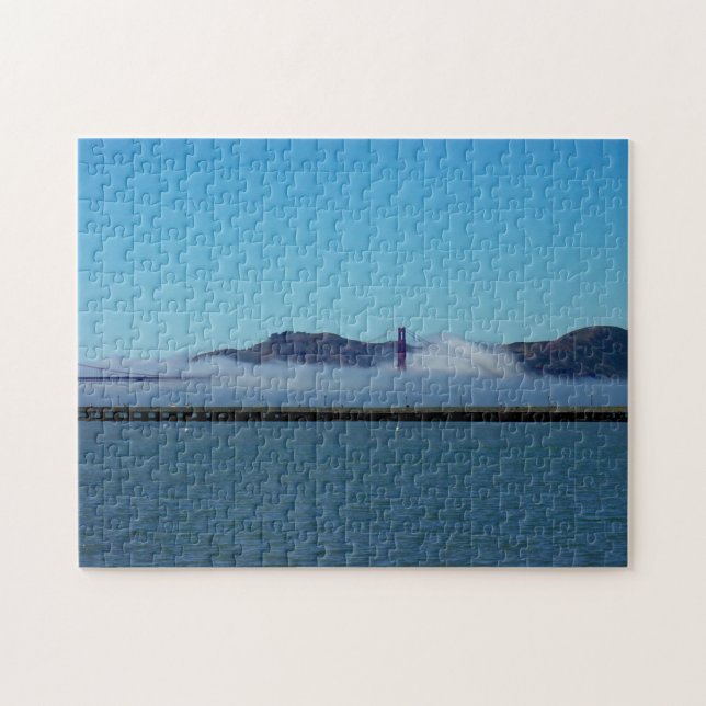 Golden Gate Bridge in Nebel, San Francisco Puzzle (Horizontal)