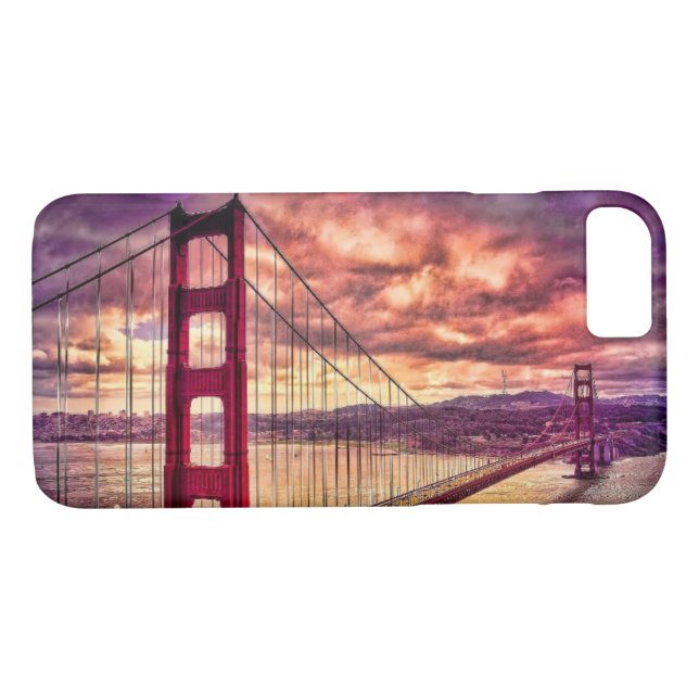 Golden gate bridge in San Francisco, Kalifornien Case-Mate iPhone Hülle (Rückseite (Horizontal))