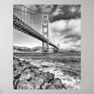 Golden gate bridge, Kalifornien Poster