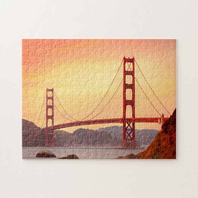 Golden Gate Bridge Kalifornien. Puzzle (Horizontal)