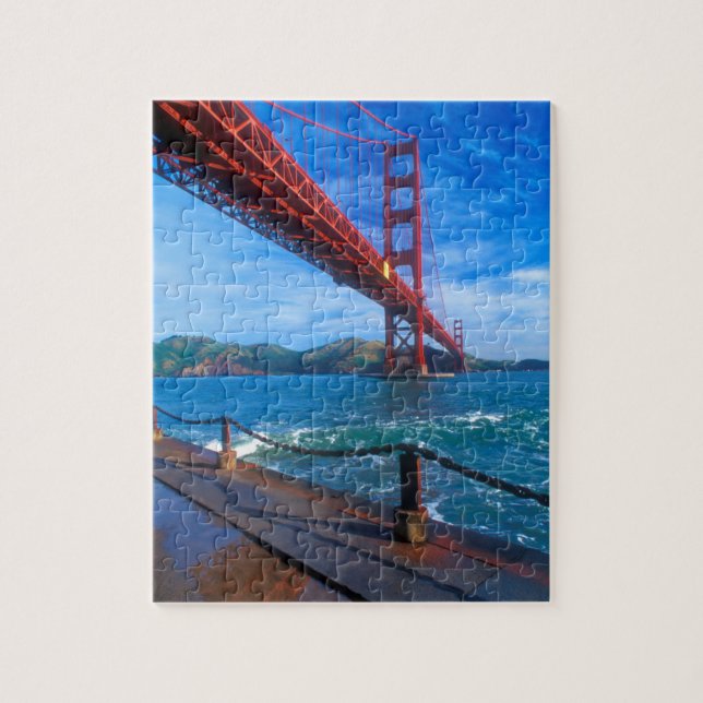 Golden Gate Bridge, Kalifornien Puzzle (Vertikal)