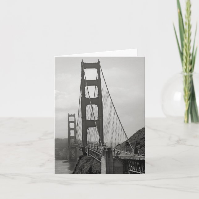 Golden gate bridge karte (Vorderseite)