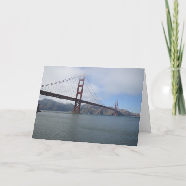 Golden gate bridge karte (Vorderseite)