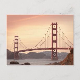 Golden Gate Bridge-Karte Postkarte