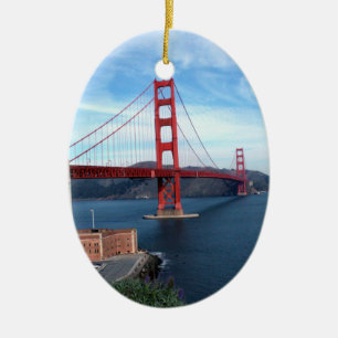 Golden Gate Bridge Keramikornament