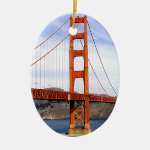 Golden Gate Bridge Keramikornament