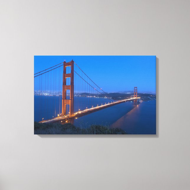 Golden Gate Bridge Leinwanddruck (Vorderseite)