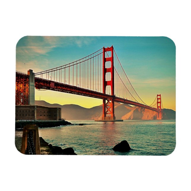 Golden Gate Bridge Magnet (Horizontal)