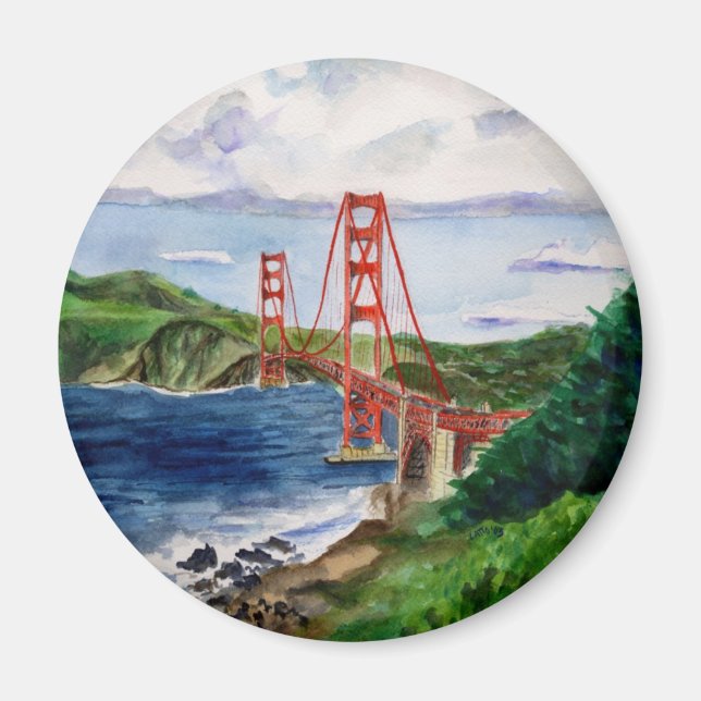 Golden Gate Bridge Magnet (Vorne)
