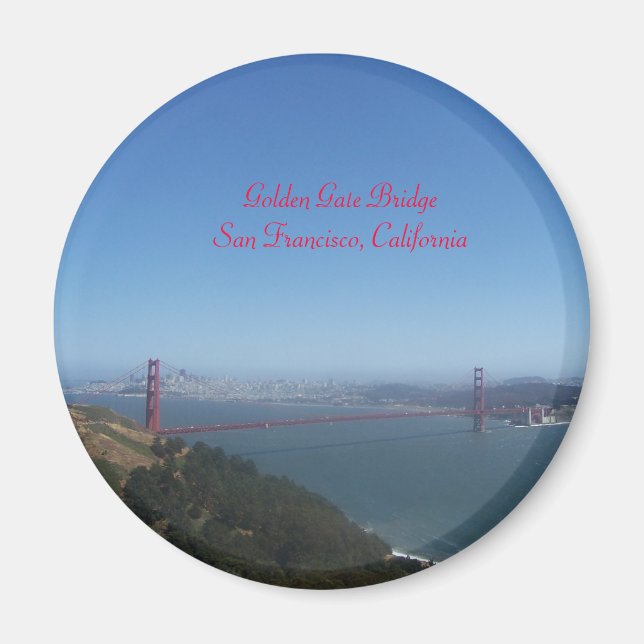Golden Gate Bridge Magnet (Vorne)