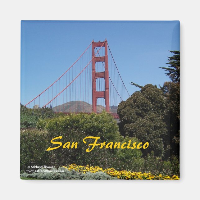 Golden Gate Bridge Magnet (Vorne)