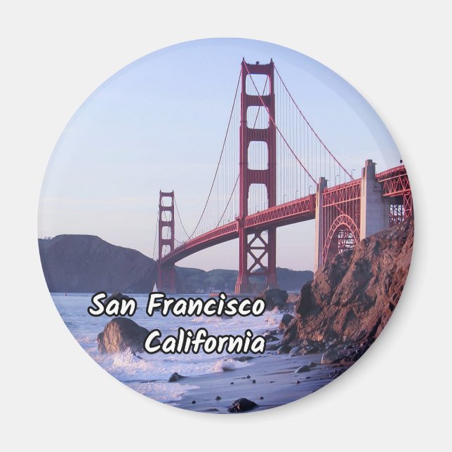 Golden Gate Bridge Magnet (Vorne)