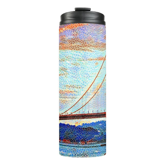 Golden Gate Bridge Malerei Thermosbecher (Vorderseite)