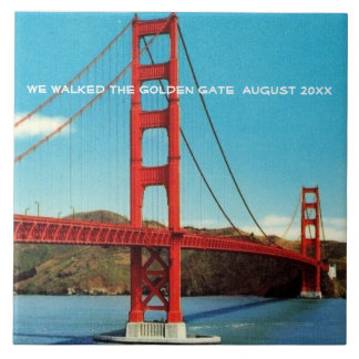 Golden Gate Bridge Memory Keramik Tile Fliese