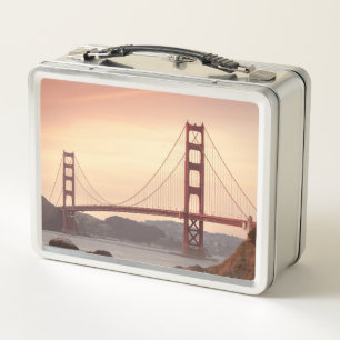 Golden Gate Bridge Metal Lunch Box