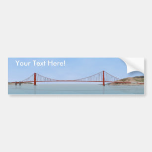 Golden gate bridge: Modell 3D: Autoaufkleber