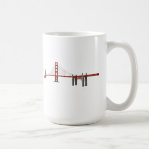 Golden gate bridge: Modell 3D: Kaffeetasse