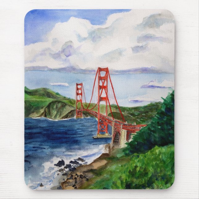 Golden Gate Bridge Mousepad (Vorne)