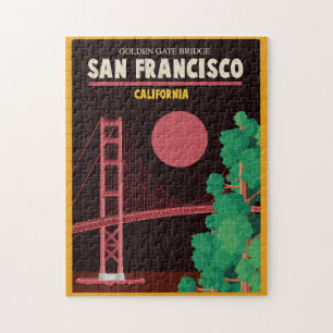 Golden gate bridge nachts puzzle