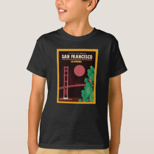 Golden gate bridge nachts T-Shirt