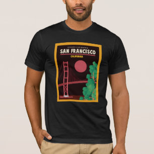Golden gate bridge nachts T-Shirt