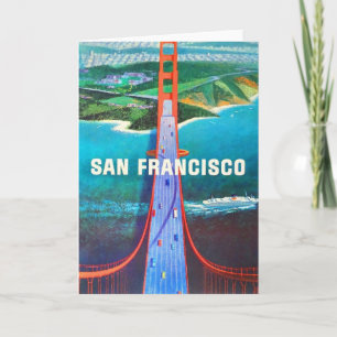 Golden Gate Bridge Note Card Karte