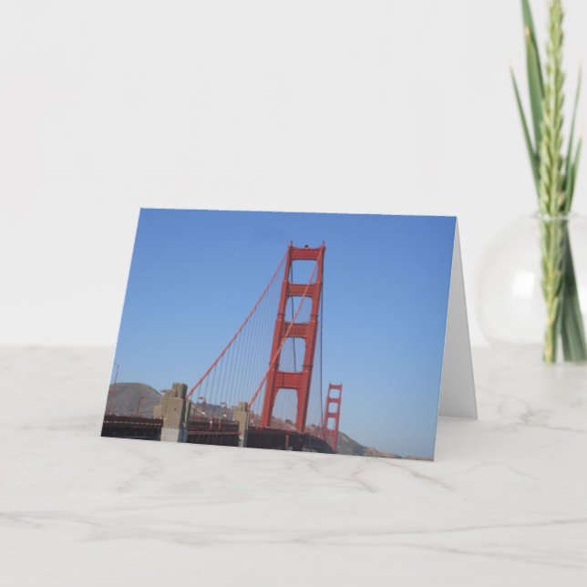 Golden gate bridge Notecard 2 Karte (Vorderseite)