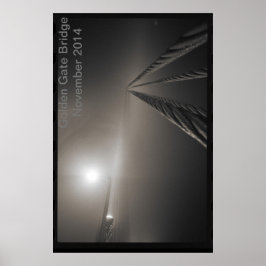 Golden Gate Bridge November 2014 Poster F056 - 26