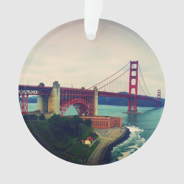 Golden gate bridge ornament (Vorderseite)