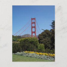 Golden Gate Bridge Postcard Postkarte