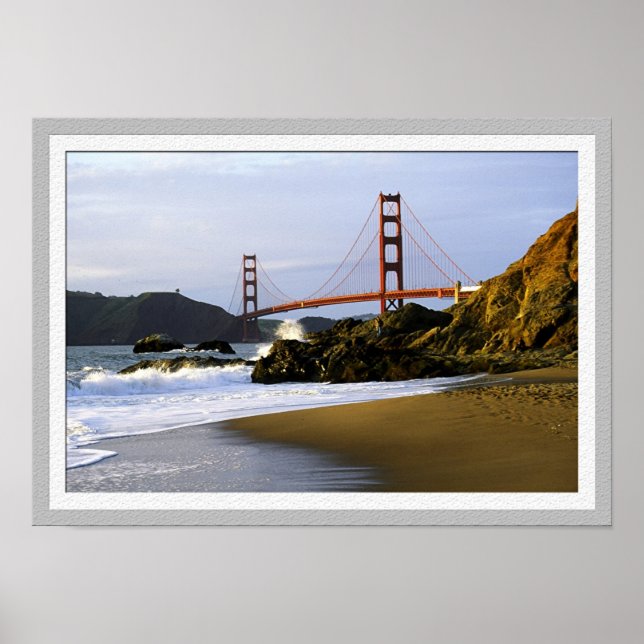 Golden Gate Bridge Poster (Vorne)