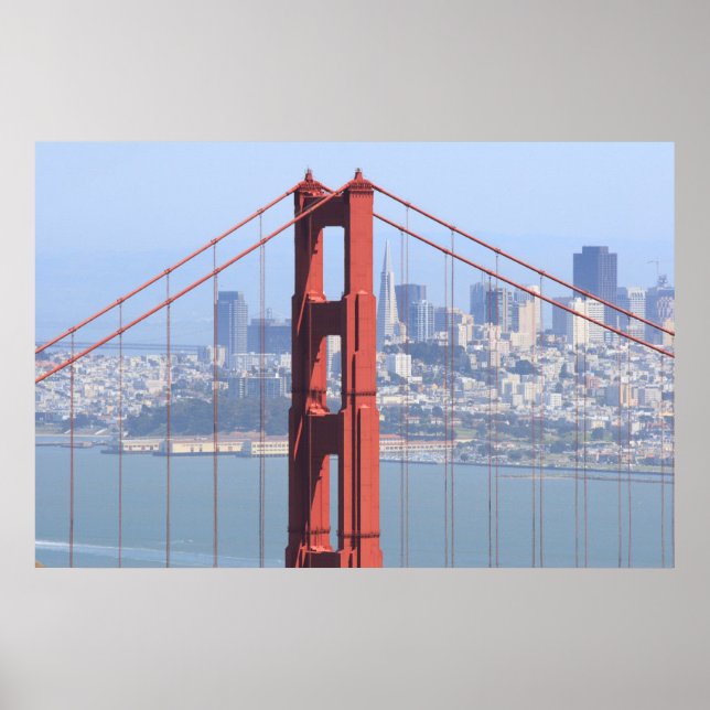 Golden Gate Bridge Poster (Vorne)