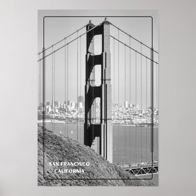 Golden Gate Bridge Poster (Vorne)