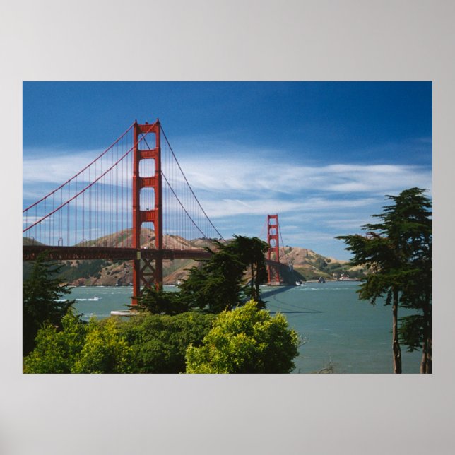 Golden Gate Bridge Poster (Vorne)
