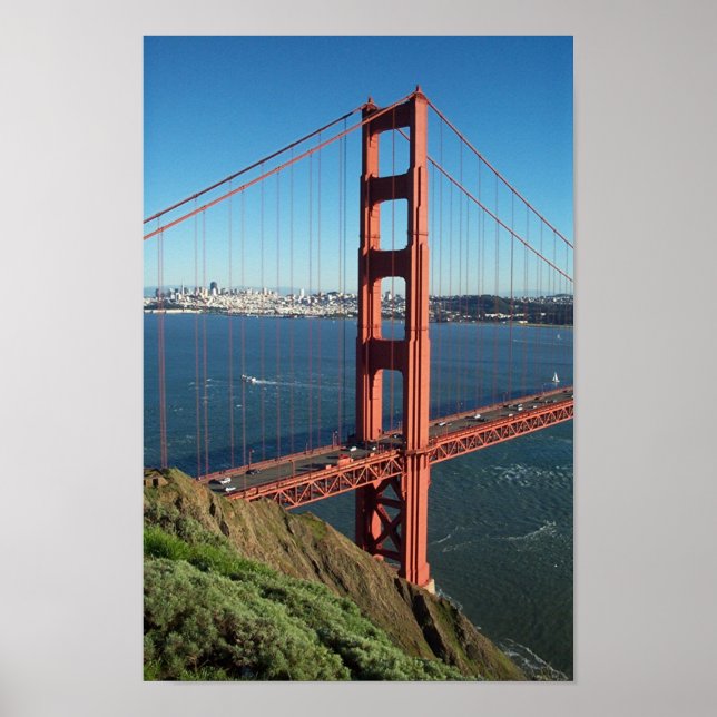 Golden Gate Bridge Poster (Vorne)