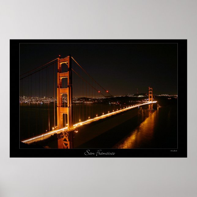 Golden Gate Bridge Poster (Vorne)