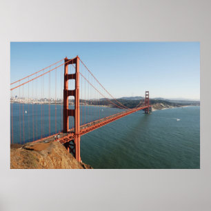 Golden gate bridge poster