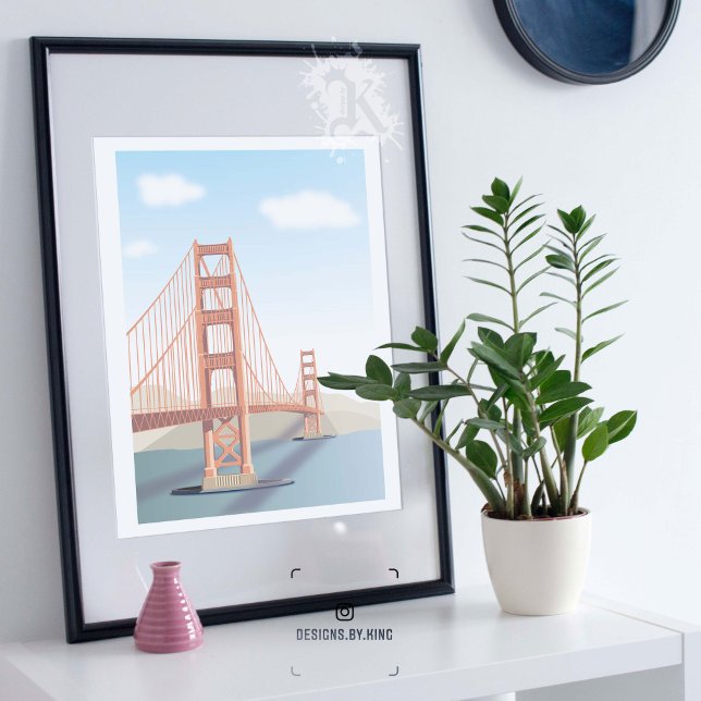 Golden Gate Bridge. Poster (Von Creator hochgeladen)