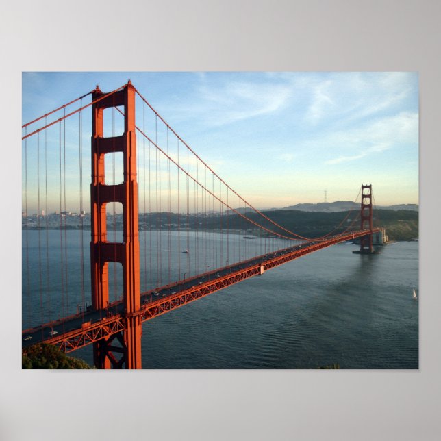 Golden Gate Bridge Poster (Vorne)