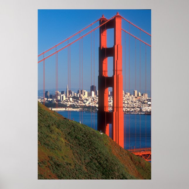 Golden Gate Bridge Poster (Vorne)